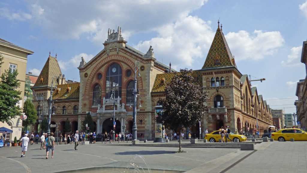 השוק המקורה בבודפשט