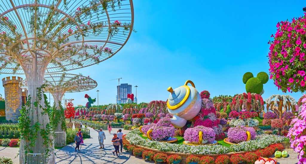 גן הפרחים של דובאי (Dubai Miracle Garden)