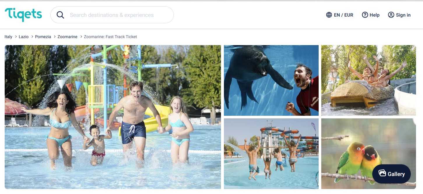פארק Zoomarine רומא