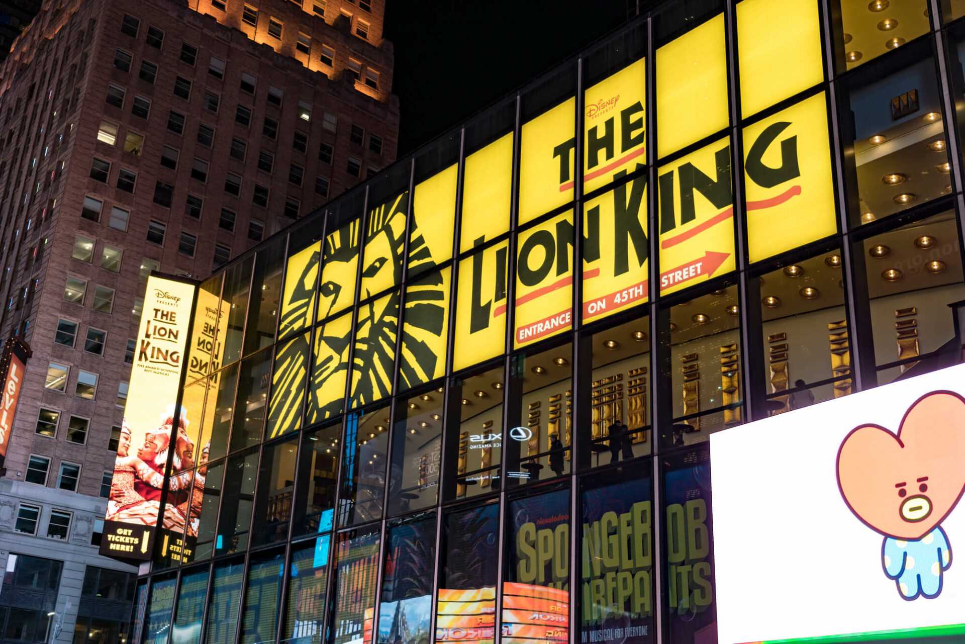 המחזמר מלך האריות ניו יורק - כרטיסים, מחירים וכל הפרטים!